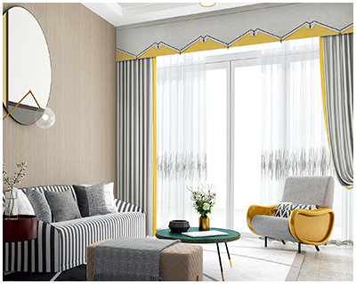 窗帘布艺产品的颜色应该怎样进行选择?