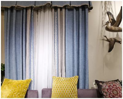 田园风格窗帘搭配技巧